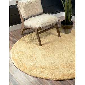 Unique Loom 8' x 8' Solo Round Rug