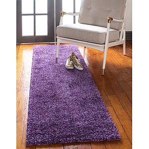 2' 2 x 13' Solid Frieze Runner Rug