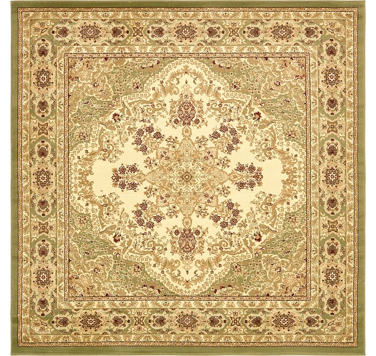 8' x 8' Classic Aubusson Square...