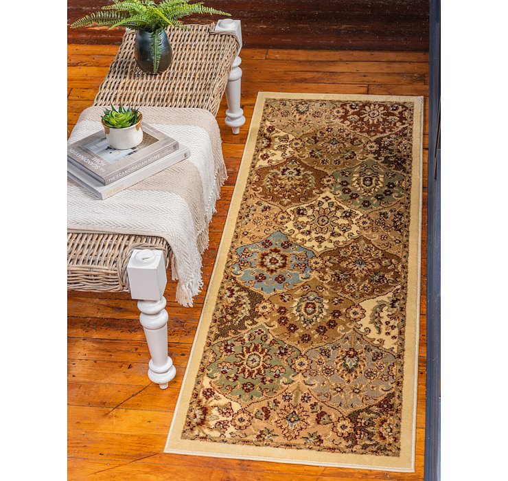 2' 7 x 10' Classic Agra Runner Rug