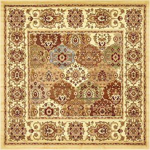 Unique Loom 8' x 8' Voyage Square Rug
