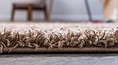 8' 2 x 8' 2 Solid Shag Round Rug thumbnail