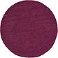 8' 2 x 8' 2 Solid Shag Round Rug thumbnail