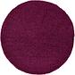 6' x 6' Solid Shag Round Rug thumbnail