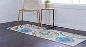Unique Loom 2' x 6' Outdoor Modern Runner Rug thumbnail image 2
