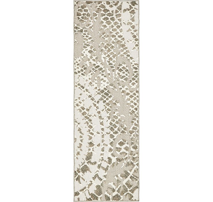 2' x 6' Outdoor Modern Runner Rug