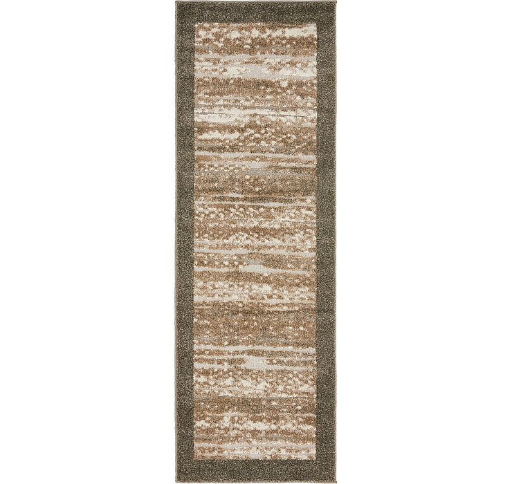 2' x 6' Outdoor Modern Runner Rug