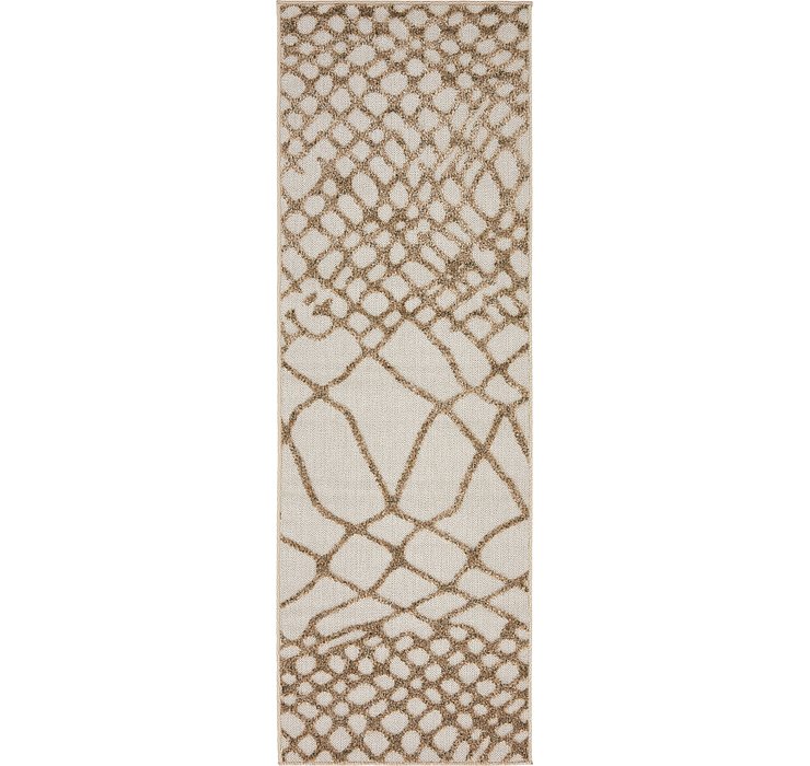 2' x 6' Outdoor Modern Runner Rug