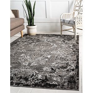 Unique Loom 8' x 10' Outdoor Botanical Rug