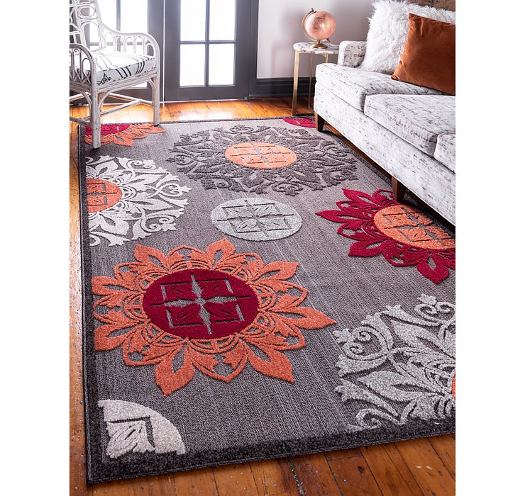 9' x 12' Outdoor Modern Rug