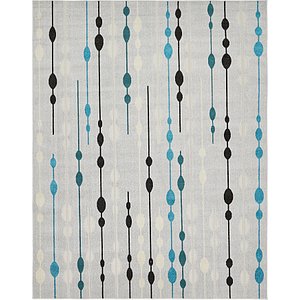 Unique Loom 8' x 10' Outdoor Modern Rug