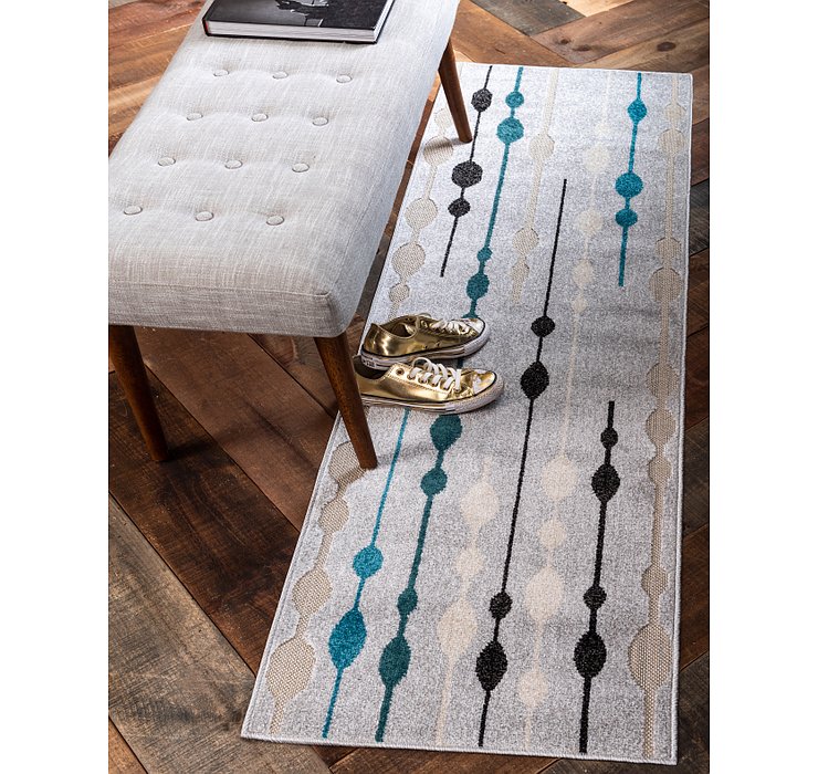 2' x 6' Outdoor Modern Runner Rug