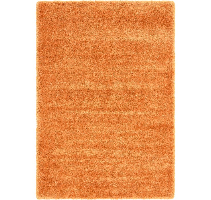 6' x 9' Luxe Solid Shag Rug