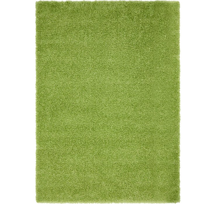 6' x 9' Luxe Solid Shag Rug