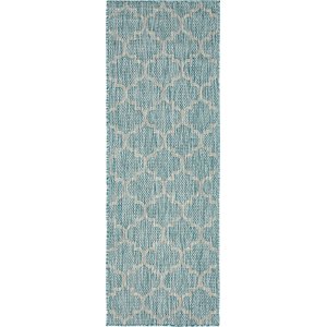 Unique Loom 2' x 6' Outdoor Runner Rug