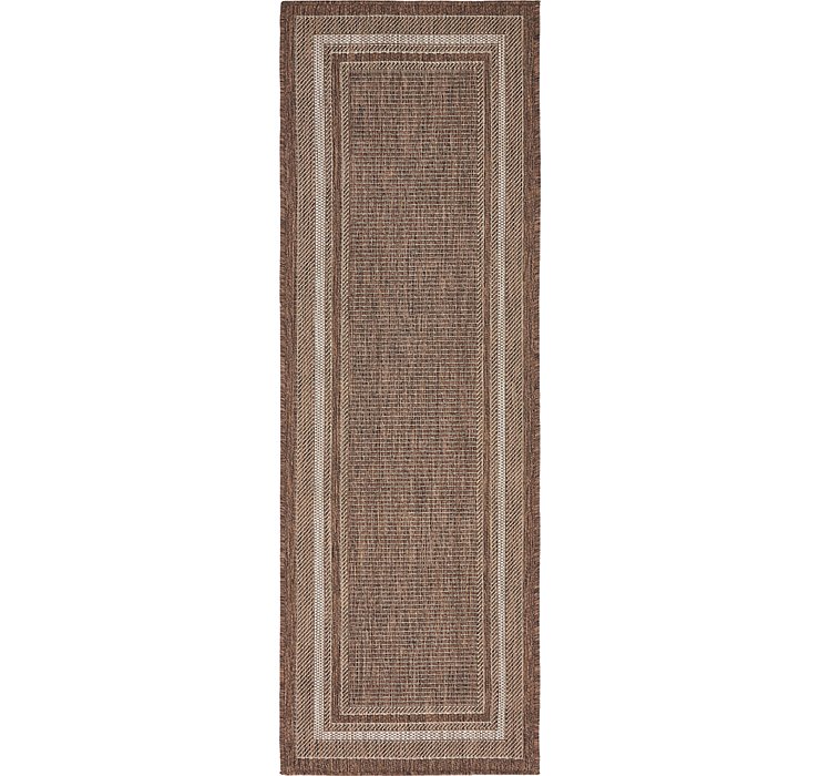 2' x 6' Outdoor Border Runner Rug