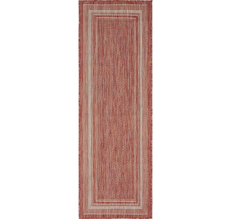 2' x 6' Outdoor Border Runner Rug