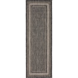 Unique Loom 2' x 6' Outdoor Border Runner Rug