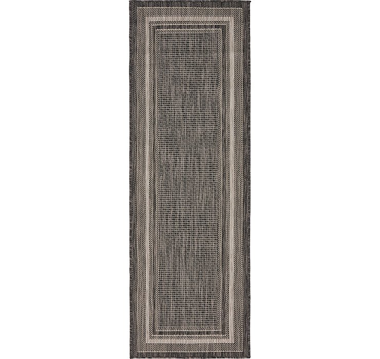 2' x 6' Outdoor Border Runner Rug