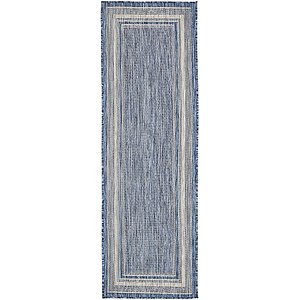 Unique Loom 2' x 6' Outdoor Border Runner Rug