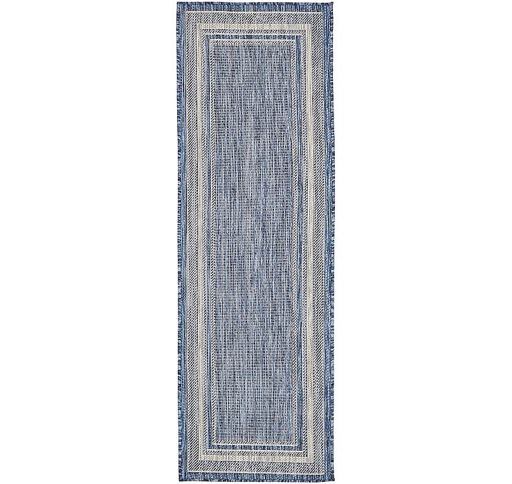 2' x 6' Outdoor Border Runner Rug