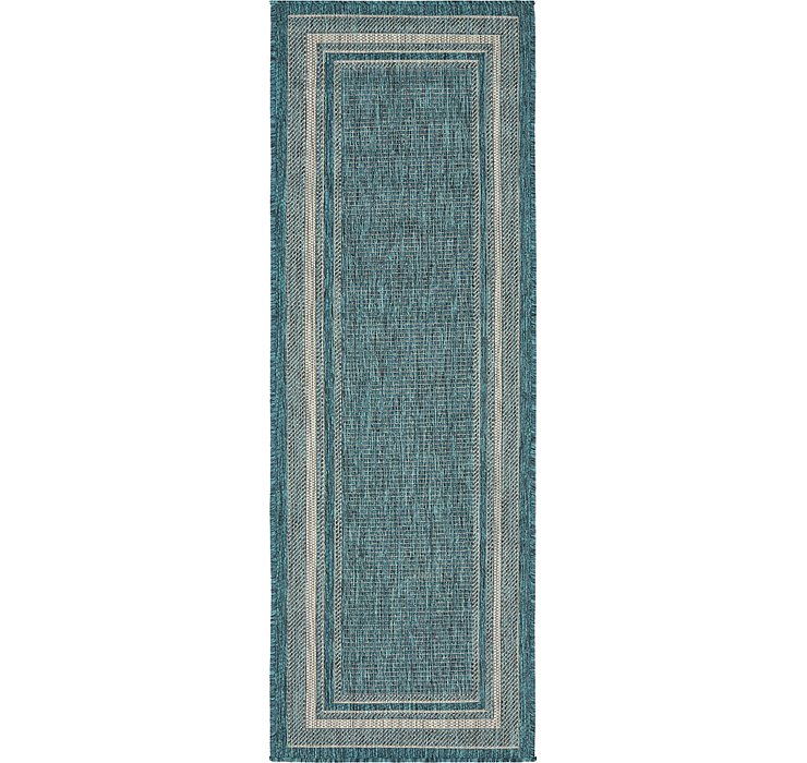 60cm x 183cm Outdoor Border Runner Rug