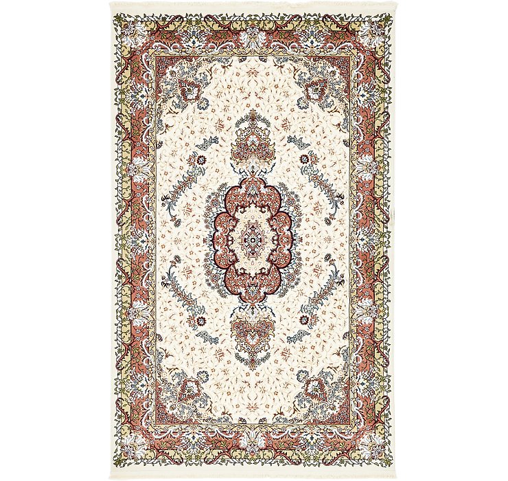 5' x 8' Tabriz Design Rug