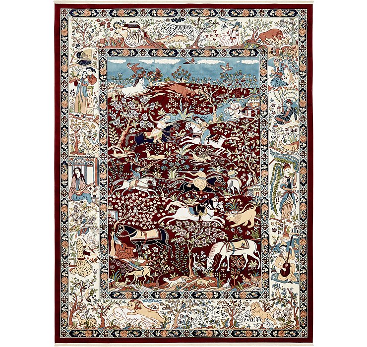10' x 13' Nain Design Rug