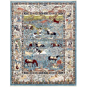 8' x 10' Nain Design Rug