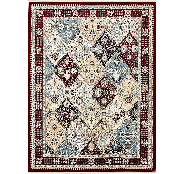 13' x 19' 8 Tabriz Design Rug