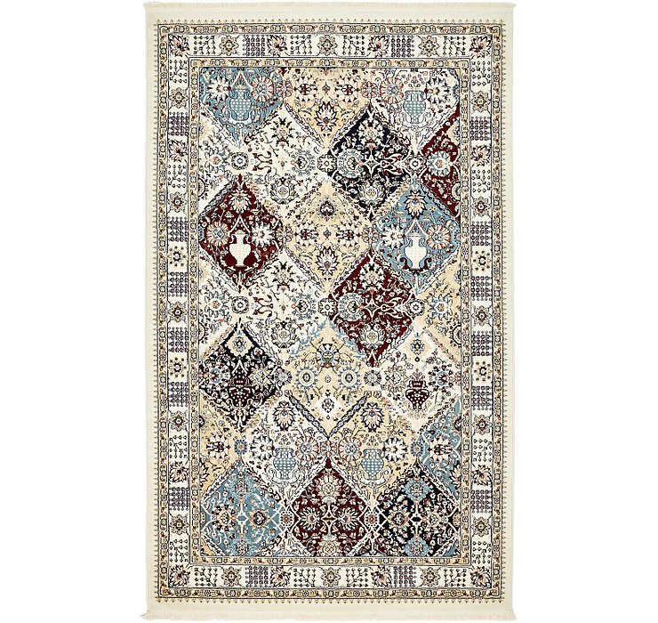 5' x 8' Tabriz Design Rug