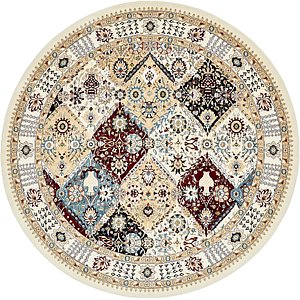 305cm x 305cm Tabriz Design Round Rug