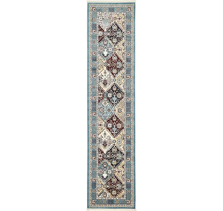 3' x 13' Tabriz Design Runner Rug