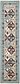 90cm x 395cm Tabriz Design Runner Rug thumbnail image 1