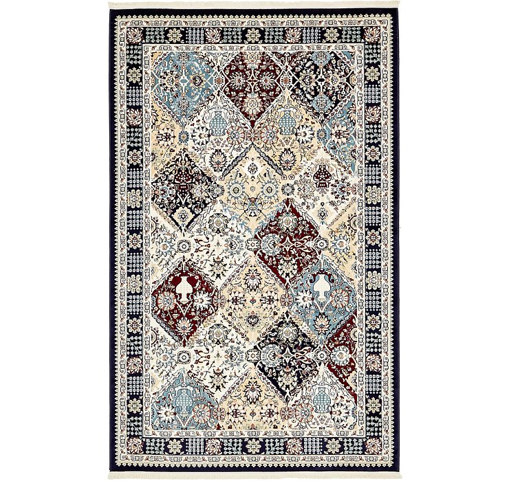 5' x 8' Tabriz Design Rug