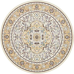 305cm x 305cm Tabriz Design Round Rug