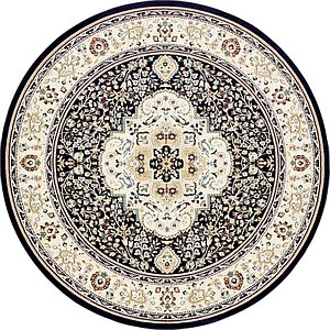 305cm x 305cm Tabriz Design Round Rug