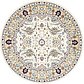 305cm x 305cm Tabriz Design Round Rug thumbnail image 1