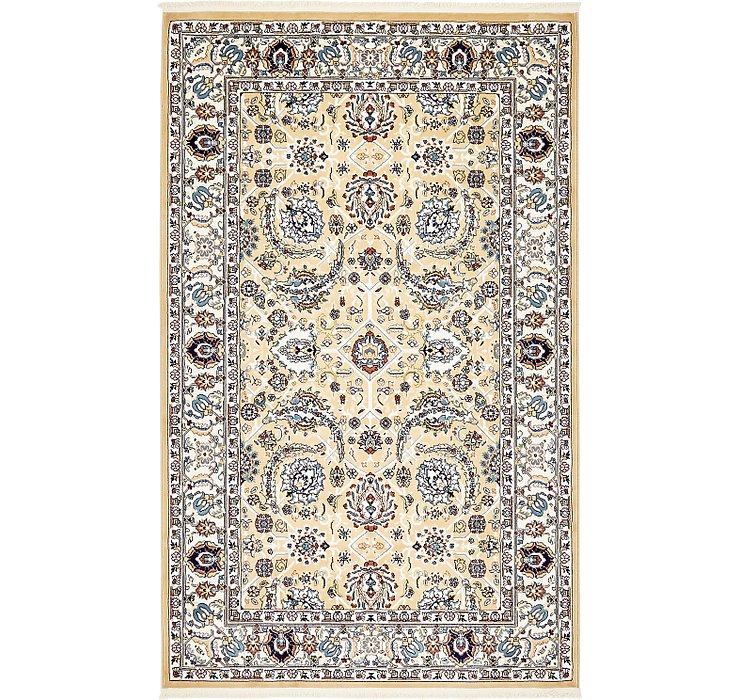 5' x 8' Tabriz Design Rug