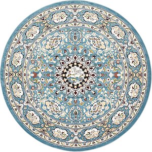 305cm x 305cm Tabriz Design Round Rug