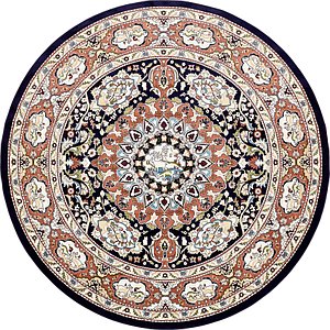 305cm x 305cm Tabriz Design Round Rug