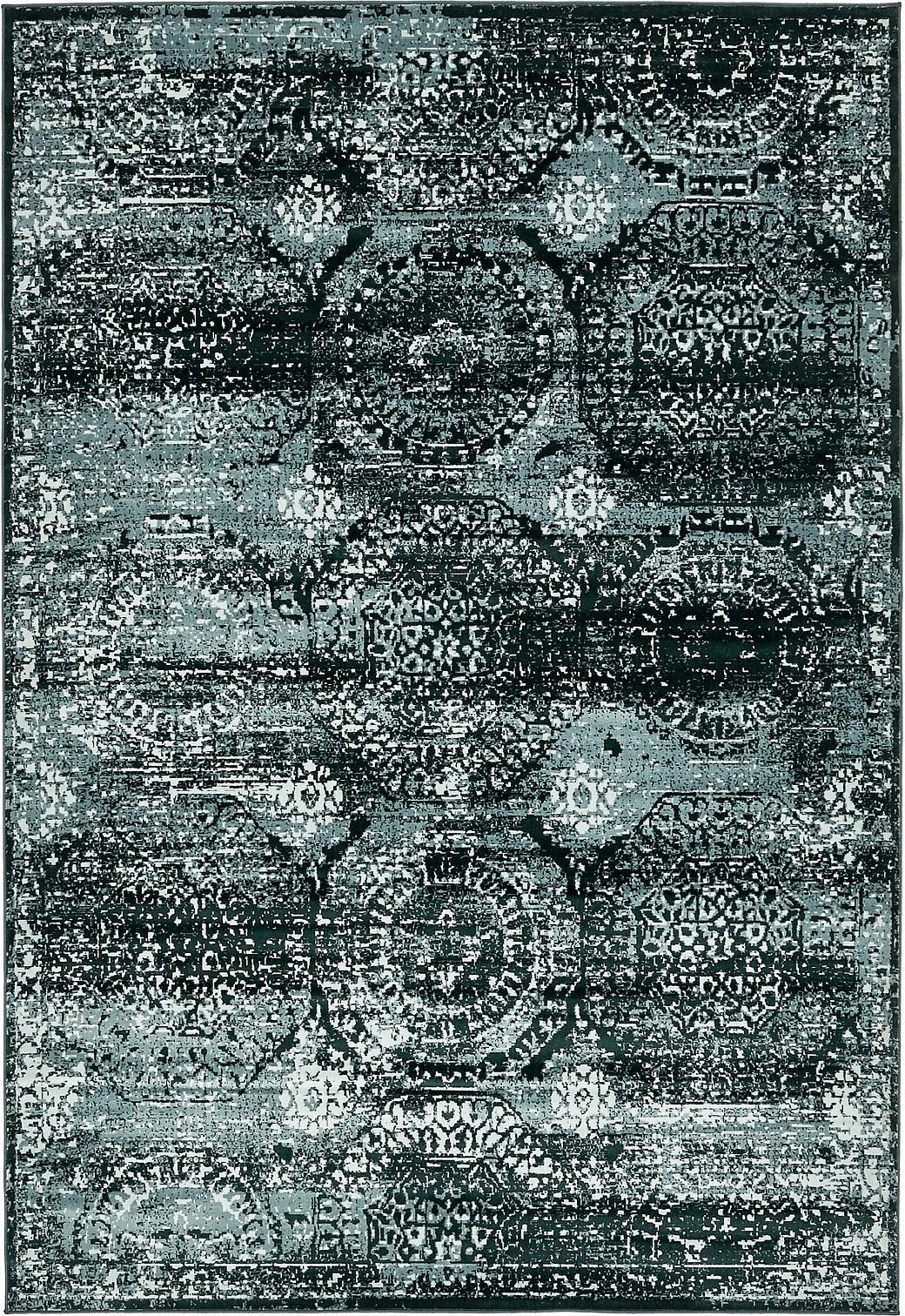 Dark Green 7' x 10' Montreal Rug Area Rugs eSaleRugs