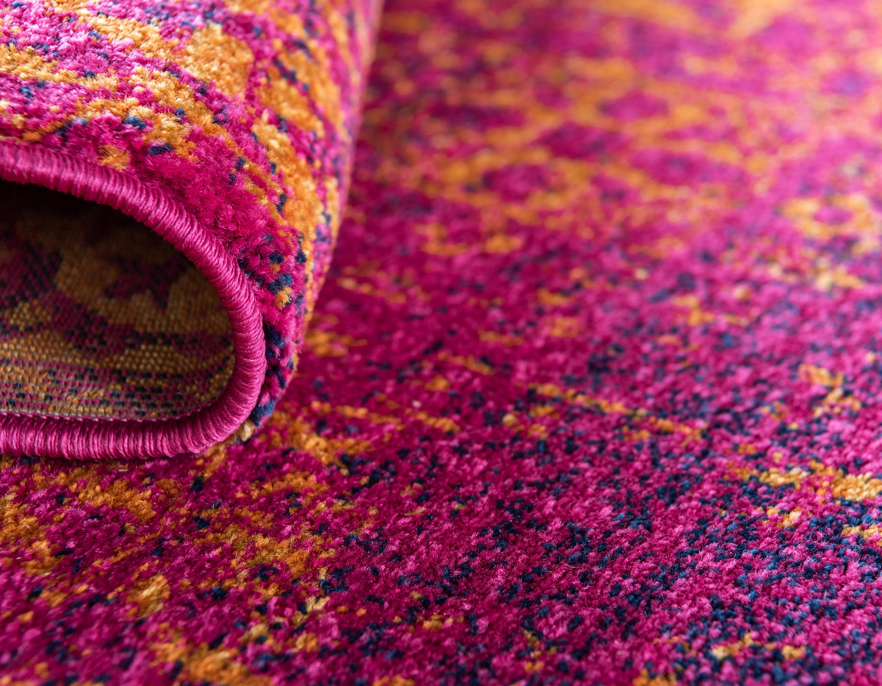 Fuchsia 5' x 8' Heritage Rug eSaleRugs