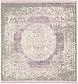 4' x 4' Modern Classical Square Rug thumbnail image 1