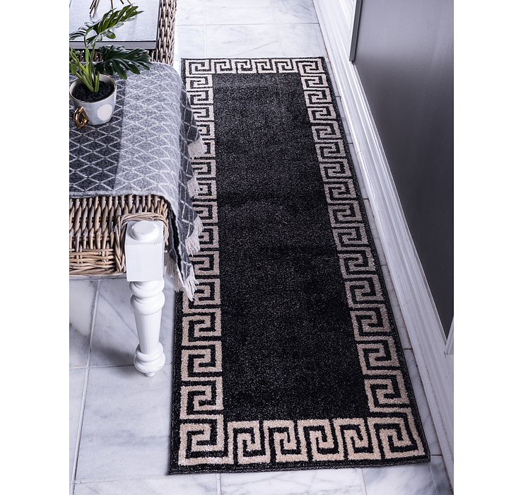 2' x 6' Greek Key Runner Rug