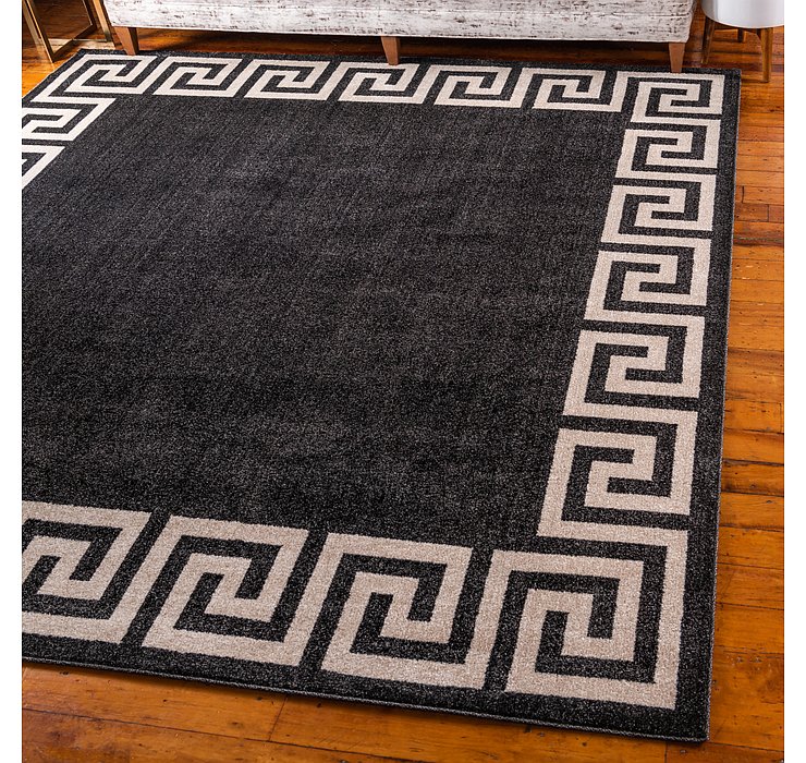 8' x 8' Greek Key Square Rug