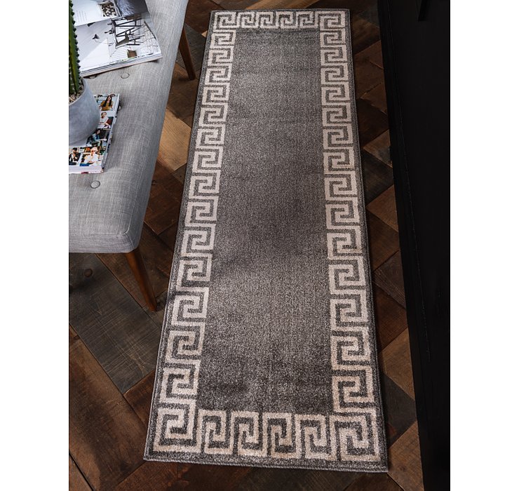 2' x 6' Greek Key Runner Rug