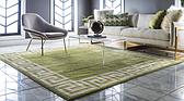 8' x 8' Greek Key Square Rug thumbnail