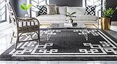 8' x 8' Greek Key Square Rug thumbnail