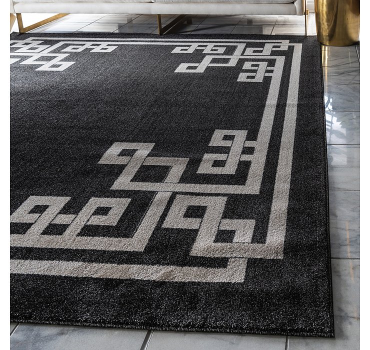 8' x 8' Greek Key Square Rug